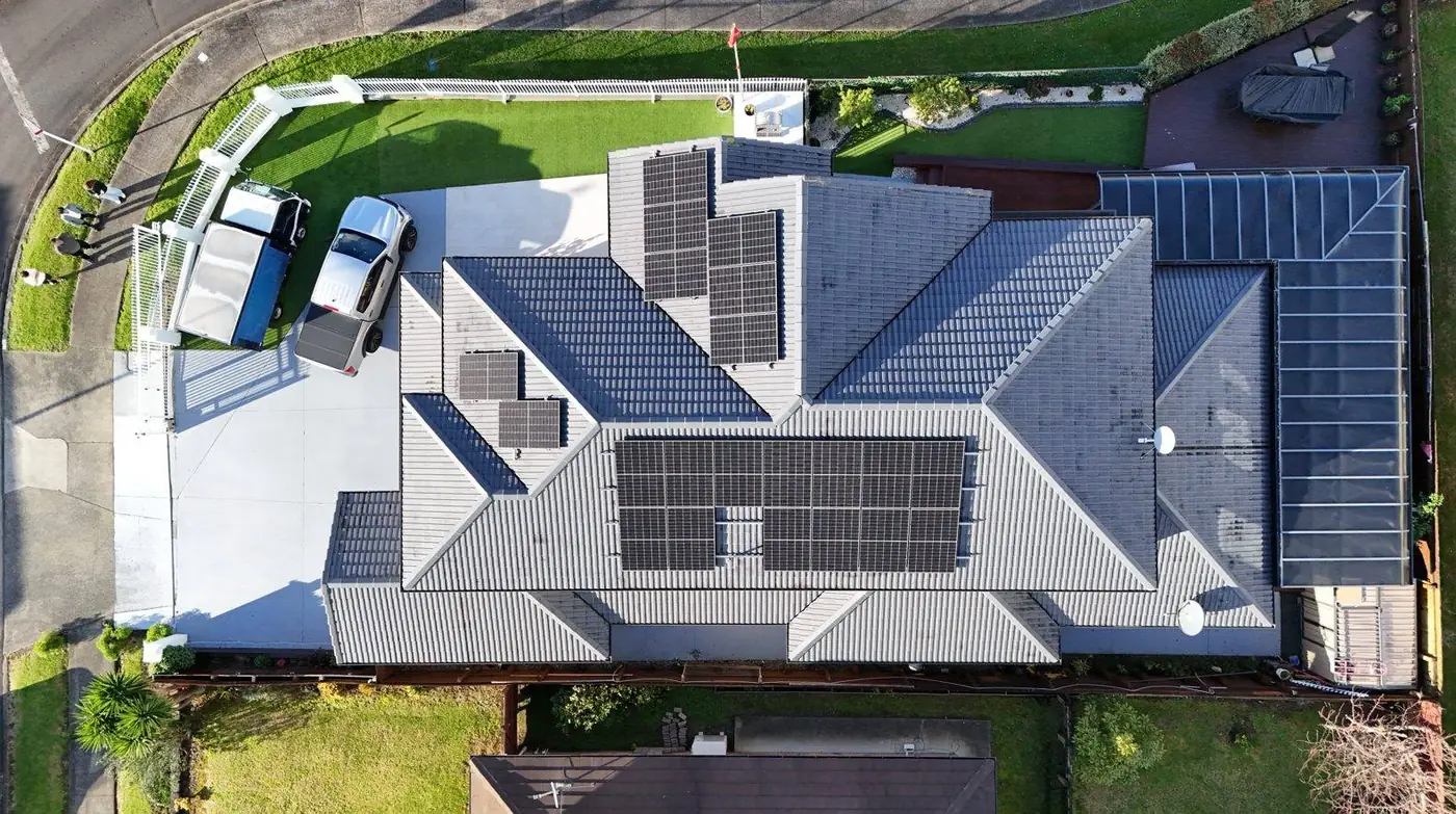 Large-scale solar array